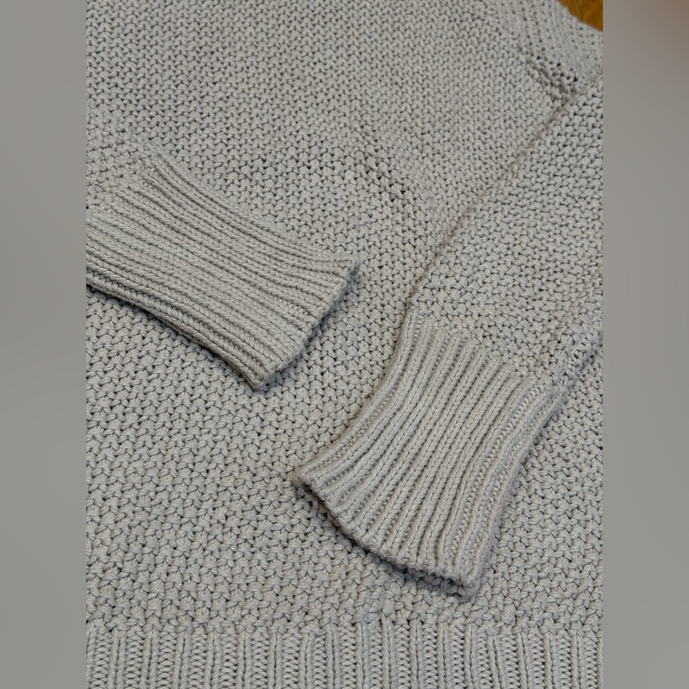 Alice Walk Cotton Crewneck Sweater Medium - Picture 6 of 12